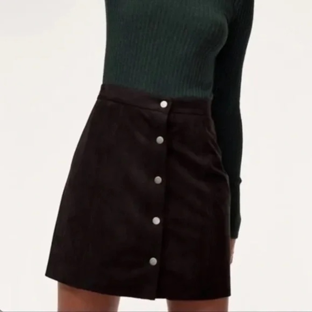 Size4 Wilfred Free Centinela Suede Mini Skirt